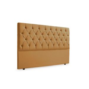 Cabecero tapizado capri polipiel 145x120x12 cm - moonia
