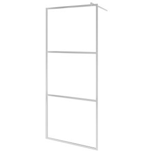 vidaXL mampara de ducha accesible vidrio esg esmerilado 140x195 cm