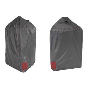 Oviala - funda para barbacoa redonda ø70 x 80 cm gris
