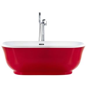 Bañera independiente tesoro 170 x 77 cm rojo