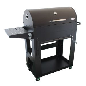 Barbacoa de jardín ronda v20 para carbón