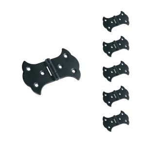 Mpascual - bisagras negras | forja | 50x87mm - packs 6 unds