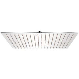 vidaXL cabezal de ducha cuadrado efecto lluvia acero inoxidable 50x50