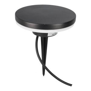Luz LED para jardín  con pincho, 150x260mm, 12w, 240v, 3000k, ip65