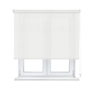 Estor enrollable screen apertura 5% (135x200cm, blanco)-home mercury