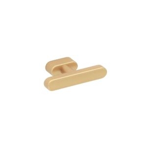 Pomo para muebles en zamac dist entre ejes 16 mm cubierta de