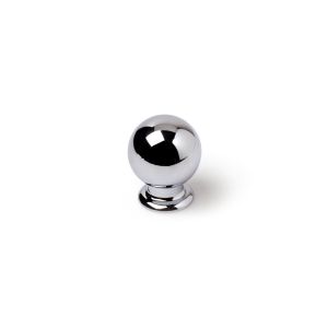 Pomo para mueble rei 755 | 24x24x30 mm | cromo brillo | zamak