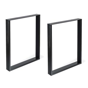 Pata de mesa rei 913 | 580x80x712 mm | níquel satinado | 2 uds.
