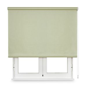 Estor enrollable traslúcido metallics verde 120 x 190cm