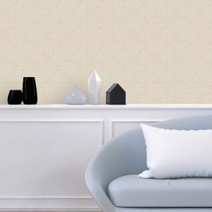 Papel pintado texturizado tnt motivo erizo beige