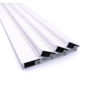 Pack 4 perfiles de aluminio para mosquitera 100 cm - blanco