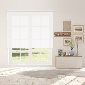 Estor enrollable traslúcido shape blanco 220 x 250cm
