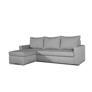Sofa cama chaise saint-tropez gris izquierda