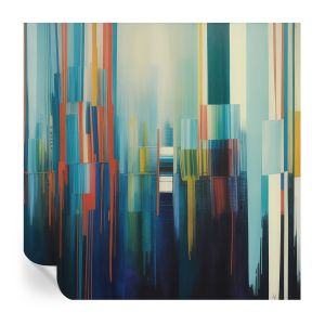 Murales autoadhesivos rayas abstractas 250x250 tulup