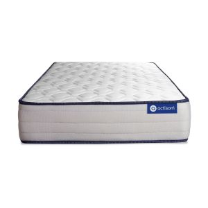 Colchón blanco con espuma viscoelástica 70 x 210