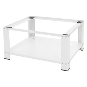 Base lavadora con estante 63x54 cm acero blanco