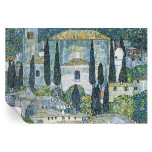 Murales autoadhesivos casas de ciprés 104x152 tulup