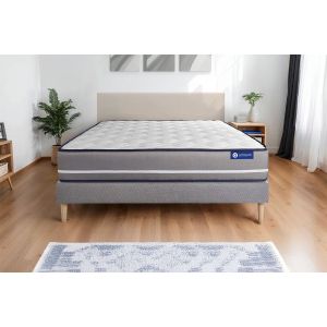 Pack colchón actimemo pur 120x190cm + somier, espuma viscoelástica, 3 zonas