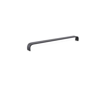 Tirador aluminio sense acabado negro cepillad dist. 320mm.