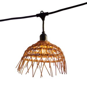 Luces de cadena conectables E27 6m hawaii