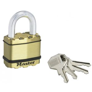Master lock candado con llave de acero laminado, l.50 mm