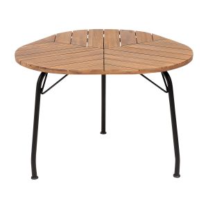 Mesa de jardín varenna 106 cm 103 cm madera de acacia marrón