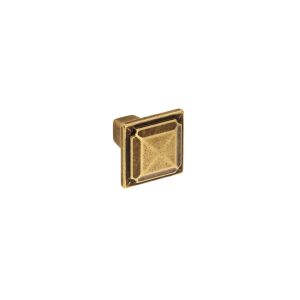 Pomo para muebles en zamac 28 x 28 mm de diam