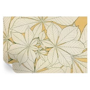 Papel pintado autoadhesivo hojas de castaño 104x152 tulup