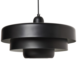 Lámpara colgante kolga metal negro