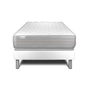 Conjunto vitalmemo 120 x 200 cm somier kit blanco