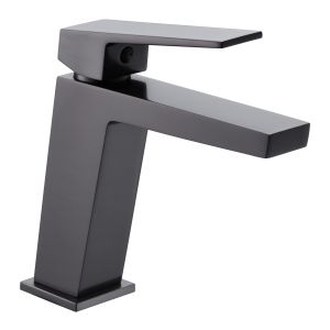 Monomando lavabo art black gun metal