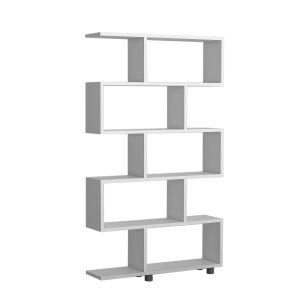 Estantería de madera <<elif>> 90 x 20 x 156 cm - blanca