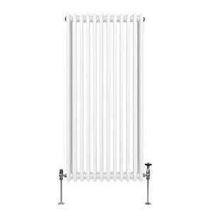 Radiador tradicional vertical de 3 columnas – 1500 x 562mm - blanco