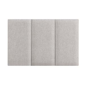 Set de 3 paneles de pared carpino textil 60x30cm - gris [neu.haus]