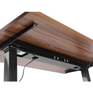 Bandeja de cables para escritorio regulable eléctrico tracie negro