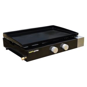 Plancha de gas finesta 2b - 2 quemadores 5kw
