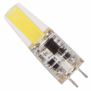 Bombilla LED g4 2w 12v cob 360° - blanco cálido 2300k - 3500k - s
