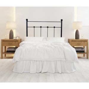 Cabecero forja ducal de 105 negro 113x125x4.