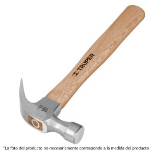 Martillo pulido de uña curva - 560 g