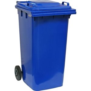 Cubo de basura - 240 l - azul