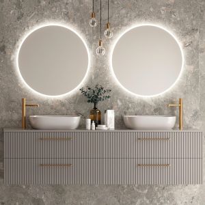 LEDimex - espejo redondo ø100cm LED retroiluminado serie bélgica