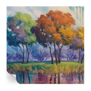 Murales autoadhesivos abstracción de árbol 250x250 tulup