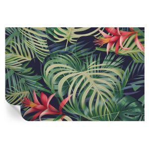 Murales autoadhesivos plantas exóticas 104x152 tulup