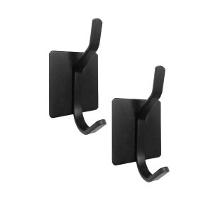 Colgador de pared rei 32-c8737.18 | 45x74x39 mm | negro mate