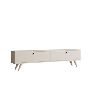 Mueble para la tele de madera <<paris>> - 160 x 25 x 40 cm - blanco