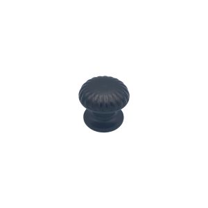 Pomo fijo para puerta, d: 60 mm, en aluminio, fijación rápida