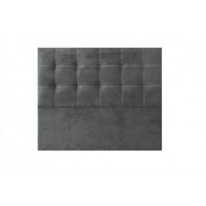 Cabecero iris tela gris 115