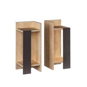 Juego de 2 mesitas de noche h60 cm - elos