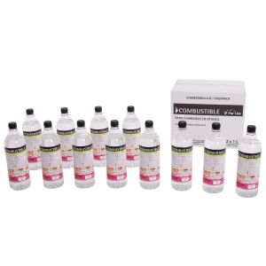Combustible etanol repelente de mosquitos citronela. Caja 12 botellas de 1l