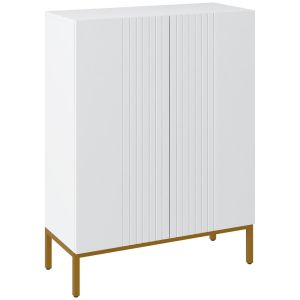 Mueble zapatero 72x31.5x95 cm color blanco Homcom